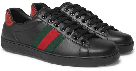 gucci ace sneaker black